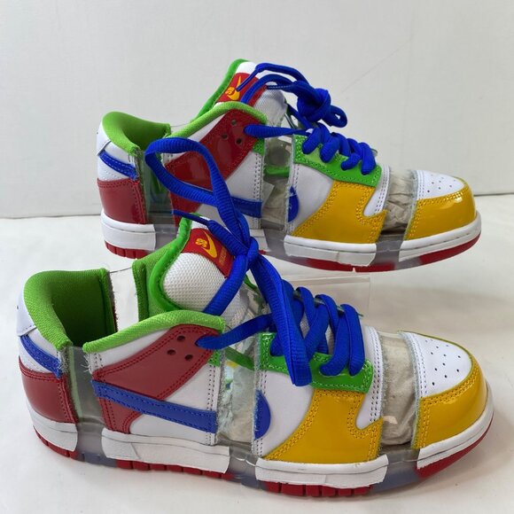 Nike Mens SB Dunk Low Sneakers Over OG QS Everything Shoes Ebayana Size 8 - Picture 2 of 13